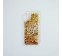 Babaco Phone Case For Huawei P40 lite Liquid Glitter Effect, Gold