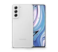 Babaco Premium Clear mobile phone case for Samsung S21 FE optimally adapted to the shape of the mobile phone, crystal case made of TPU