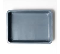 Babadoh Dough Tray - Durable, Stackable & Easy-to-Clean Pizza Storage for 6 Versatile, Food Safe, Fridge/Freezer Safe - Perfect for Home & Outdoor Adventures (Blue Steel)
