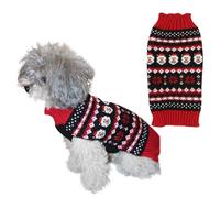 BABAHU Dog Sweater Christmas,Dog Xmas Sweaters for Cat, Santa Puppy Clothes