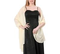 BABAHU Women Chiffon Shawl Wrap Lightweight Wedding Evening Party Dresses Scarf Bride