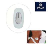 BaBallet 25-Pack Dexcom G6 CGM Patches, Pre Cut Clear Waterproof Adhesive Patches, Hypoallergenic Tape, Dexcom CGM Sensor Protection Stickers for Diabetics