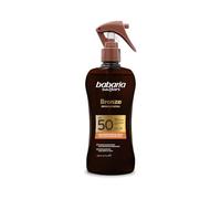 Babaria Bronze Self-Tanning Accelerator Spray Coconut SPF 50