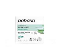 Babaria Natural Aloe Vera 24hr Moisturising Face Cream 50ml-100% Pure