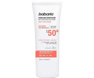 Babaria Sun Cream Spf 50 + Anti-Aging 50 ml