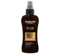 Babaria Sun Lovers Bronze Spray Sunscreen Oil SPF15 100 ml
