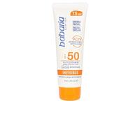 BABARIA Unisex's Crema Solar Cream SPF50 Invisible 75ML, Negro, Only