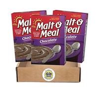 Babbleice Chocolate Quick Cooking Hot Wheat Cereal, Malt-O Meal, Malto Meal, Malt-O-Meal Malt O Meal, 36oz Box (Pack of 3)