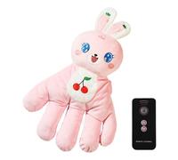 babby Soothing Palm - Remote Control Parenting Stress Relief, Patting Hand Soother, Washable Comfort Assurance, Slapping Palm Plush Toy,adorable Calming Doll For Nursery Cot Couch Playtime