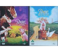 BABE 1-2 COMPLETE MOVIE COLLECTION 1. BABE / 2. BABE 2 - PIG IN THE CITY = ULTIMATE 2x DVD SET