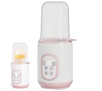 Babe Bottle Warmer Portable - Travel Milk Heater, USB Powered Heating Device, Adjustable Temperature | Quick Warming for Breast Milk Formula, Compact Feeding Accessory for Car, Home, Nursery