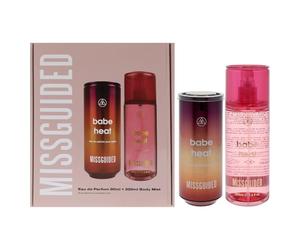 Babe Heat by Missguided for Women - 2 Pc Gift Set 2.7oz EDP Spray, 7.4oz Body Mist