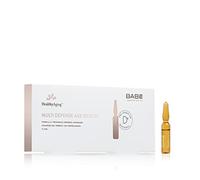 Babé Laboratories - Multi Defense Age Rescue Ampoules 7 x 2 ml | HealthyAging+ | Regenerating and Revitalising | Firm and Hydrated Skin | Wrinkle Blisters | Vitamin A, B3, B5, C, E |