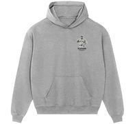 Babe Ruth Red Sox Badge Men's Hoodie - Gray / XL
