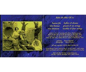 Babe The Blue Ox - BOX CD UK ROUGH TRADE 1993