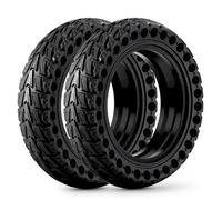 BABEJIA Scooter Tyres 50/75-6.1 Tubeless, Upgrade Your Vehicle with Off-Road Tyres 8 1/2 x2, Solid Rubber Tyres 8.5 Inch Compatible with Xiaomi 3/3 Lite/M365/Pro 2, Gotrax GXL V2/XR/APEX