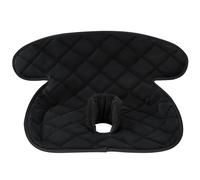 Babenest Potty Training Car Seat Protector Cover, Waterproof Piddle Pad and Dry Seat for Toddlers, Baby and Infants, Universal Soft Carseat Liner for Travel Carseats Strollers (Black, 1 PCS)