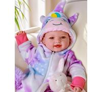 BABESIDE Baby Doll Mia - 17-Inch/43CM Realistic Babies Dolls with Cloth Body - Lifelike Reborn Newborn for Girls 2 Years +