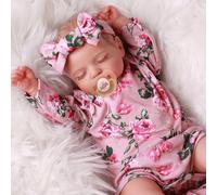 BABESIDE Lifelike Reborn-Baby Dolls 20 Inch Sleeping Realistic Newborn Babies Doll Soft Cloth Body Real Life Girl with Accessories Gifts for Kids Age 3 + & Collection