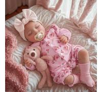 BABESIDE Lifelike Reborn Baby Dolls - Bella, 20-Inch Baby Feeling Realistic-Newborn Baby Dolls Cute Real Life Baby Dolls Sleeping Girl with Box for Kids Age 3 +