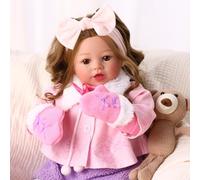 BABESIDE Lifelike Reborn-Baby Dolls Girls Realistic Toddler 20 Inches Real Life Newborn Doll Coming with Gift Box Set for Girls Kids 3+