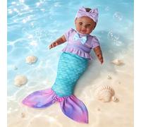 BABESIDE Mermaid Baby Dolls: 15 Inch Vinyl Reborn Doll with Accessories