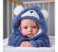BABESIDE Reborn-Baby Doll 20 Inch Aiden Lifelike Boy Realistic Newborn Like Real Babies Dolls Soft Cloth Body Open Eyes Collectors Therapy Gift