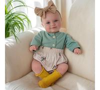 BABESIDE Reborn-Baby Dolls 20 inch Lifelike Babies Doll Cute Girls Softness vin-yl Realistic Newborn Real Life hand made Toys with Sweet Smile with Accessories for Children's Gifts