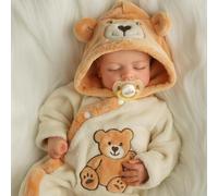 BABESIDE Reborn-Baby Dolls Boy 20 Inches Sleeping Realistic Babies Doll Soft Cloth Body Lifelike Real Life Newborn Drawn Hair with Toy Accessories Gift for Kids Age 3+