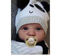 BABESIDE Reborn Boys Dolls 20 Inch Aiden Realistic Baby Doll Lifelike Baby Doll Cloth Body Reborn Dolls Newborn Real Baby dolls That Look Real Open eye