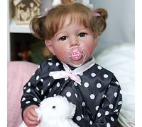 BABESIDE Reborn Dolls 17Inch Realistic Newborn Baby Dolls Blue eye Girl Real Life Baby Dolls with Toy Accessories Set for Kids Age 3+ & Collections, Agatha