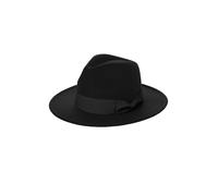 BABEYOND 1920s Fedora Hat for Men Gatsby Wide Brim Fedora Hat Felt Panama Cap with Band for Women Men, Black3, One size