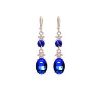 BABEYOND 1920s Flapper Art Deco Gatsby Earrings 20s Flapper Gatsby Accessories Vintage Wedding Dangle Pearl Earrings, Zinc, created rhinestone