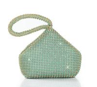 BABEYOND 1920s Flapper Clutch Handbag Peacock Glitter Sequin Clutch Bag for Women Roaring 20s Evening Clutch Beaded Bag Gatsby Costume Accessories Wedding Party (Green)