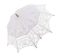 BABEYOND Lace Umbrella Parasol Vintage Wedding Bridal Umbrella for Decoration Photo Lady Costume Tea Party