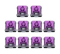 BABIBAOBEI 10Pcs Tactiles Switches Low Profile Reduced Wobble for DeathStalker Keyboards Low Shafts Switches