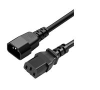 BABIBAOBEI 18AWG C13 C14 Power Extension Cord With Flame Retardant PVC Coating Computer Cable For Industrial Use Cord