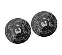 BABIBAOBEI 2pcs High Powered Black Heat Transfer Sheet Plate 0.1mm Thick for Smartphones and Holders Warm Thin Metal Phone Cooling Plate