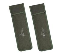 BABIBAOBEI 2Pcs Outdoor Camping Ground Nails Storage Bag Oxfords Cloth Tent Stake Light Weight Pouches Handbag Enduring Ground Storage