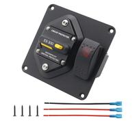 BABIBAOBEI 30A-300A 12V 24V Trolling With Manual Reset Boats Manual Power Protector Waterproof Overload Protector