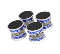 BABIBAOBEI 4pcs Aluminum Alloy Vibrate Isolators for Loudspeaker Achieving Cleaner Output and Reduced Noise Interferences Accessory