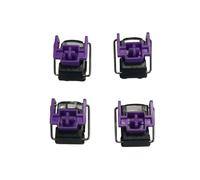 BABIBAOBEI 4PCS Clickyr Switches for Mechanical Keyboards Hot Swappable Quick Response 1.5mm Actuation Linear Clicky Switches
