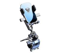 BABIBAOBEI Adjustable Car Phone Mount ABS Windshield Installation With Flexible Arm & Auto-Locking Clamp 4.7-6.9Inch Car Phone Holder Auto Clamp