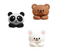 BABIBAOBEI Animal SelfAdhesive PVC Cord Management Organizers for Multiple Wires Desktop Installation NonSlip Cable Holder Clips Cord Organizers