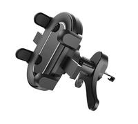 BABIBAOBEI Anti-Shake Car Phone Holder 360 Rotating Clip-On Air Vent Mount Compatible 4.7-7.2" Devices Car Vent Phone Mount