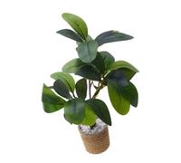 BABIBAOBEI Artificial Miniature Plant with Detailed Leaves for Doll House Display Props Artificial Potted Plant