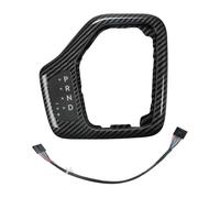 BABIBAOBEI Automatic Gear Shifting Bezels Housing with Integrated Wiring Connector Carbon Fiber 68413957AA 5YD27LS5AA 5YD27XSAAA Automatic Transmission Upgraded Kit