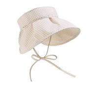 BABIBAOBEI Broad Brim Hot Weather Hat Adjustable Ponytail Friendly Design Breathable Top Open Sun Hat Coastal Accessory for Sports Quick Dry Lightweight Sun Protections Cap