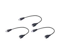 BABIBAOBEI Compactly USB Female To RJ45 Male Adapter To RJ45 Cable Universally Compatibility For Window Systems Devices Ethernet Adapter