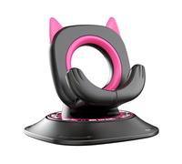 BABIBAOBEI Dashboard Car Phone Mount Rotating ABS Base Anti-Slip Silicone Pad Adjustable for 4-7" Devices Quick Installation No Tools Dashboard Mount for Long Drive